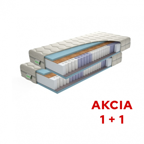 Obrázok pre Taštičkový matrac STELA  PLUS 1 + 1